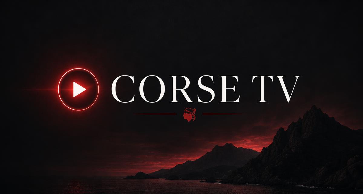 Visuel officiel Corse TV, catalogue des reportages sur la Corse